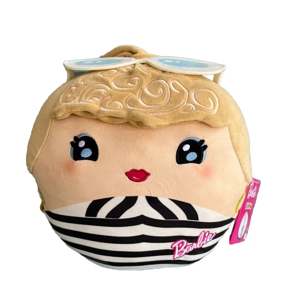 NWT Barbie‎ Cuutopia 1959 Black White Swimsuit Squishmallow Plush